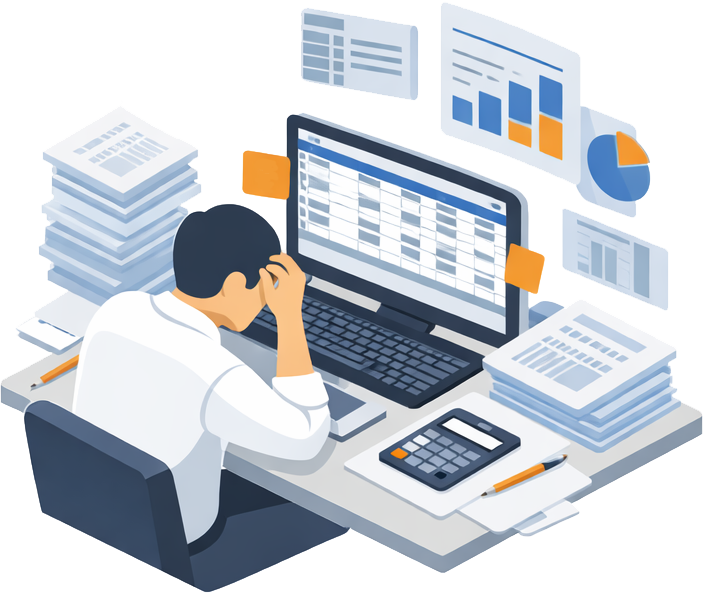 悩むレベニューマネージャー